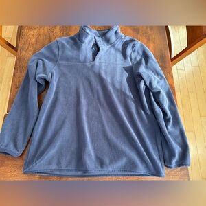 Women’s Blue/Gray Fleece Pullover